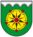 "Roos van Poppenburg" in het wapen van Wennigsen (Deister)