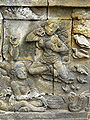 Apsara di Borobudur.