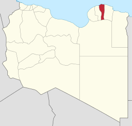 На мапі Лівії