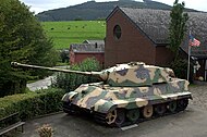 King Tiger au musée « Décembre 44 » de La Gleize