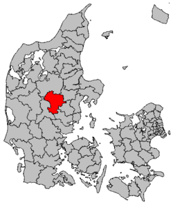 Vị trí của Silkeborg