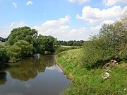 River Swale from bridge near Brafferton