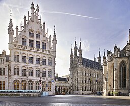 Rådhuset i Leuven.