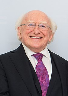 Michael Higgins (6. dubna 2022)