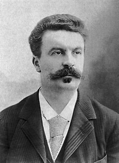 Guy de Maupassant,fotograferad av Félix Nadar 1888.