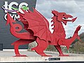 Draig Goch Canolfan Gynadledda Rhyngwladol Cymru, Casnewydd