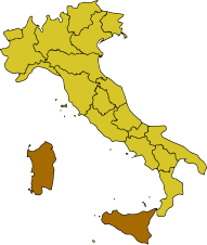 اقليمي إيطاليا المعزولين