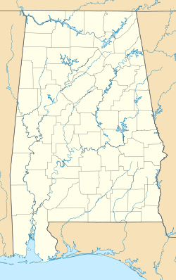 Alexander City ligger i Alabama
