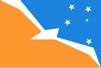 Bandera de la Provincia de Tierra del Fuego, Antártida e Islas del Atlántico Sur