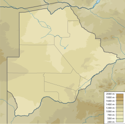 Otse Hill está localizado em: Botswana