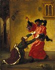 Eugène Delacroix, Desdemona przeklęta przez swojego ojca (Desdemona maudite par son père), ok. 1850-1854