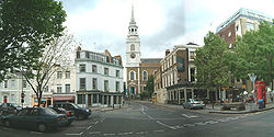 Clerkenwell Green en St James's Church