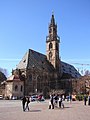 Bolzano, şehir merkezi ve Katedral