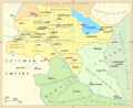 Ottoman Empire (1299–1922 AD), Qajar Iran (1789–1925 AD) and Erivan Khanate (1747–1828 AD) in 1795-1801 AD.