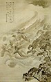 『蒙古襲来図』。東京国立博物所蔵。江戸時代・1847年（弘化4年）