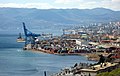 Hawe van Rijeka, die grootste vragterminaal in Kroasië