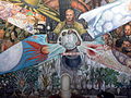 Diego Rivera, Recreation of Man at the Crossroads (umbenannt in Man, Controller of the Universe), ursprünglich aus dem Jahr 1934