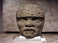 巨石人頭像No. 3、紀元前1200-900年のオルメカ文明