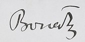 signature de Paul Bonatz