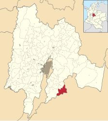 Guayabetal – Mappa