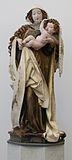 Мадонна Дангольсхаймера. 1460-е. Дерево, роспись. Музей Боде, Берлин
