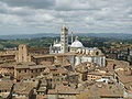 Siena eta bere duomo edo katedrala.