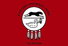 俄克拉荷馬州東部肖尼部落（英语：Eastern Shawnee Tribe of Oklahoma）的國旗