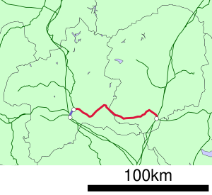 上記の路線図の赤線が本来の両毛線（小山 - 新前橋）、青線が上越線への乗り入れ区間（新前橋 - 高崎）