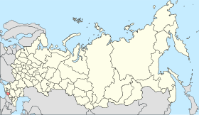 Localisation de République de Karatchaïévo-Tcherkessie
