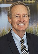 Photograph of Mike Crapo, the current senior senator from Idaho