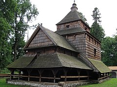 Tserkvas de madera de la región de los Cárpatos en Polonia y Ucrania: Tserkva de Santa Paraskevi de Radruż