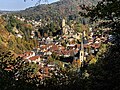 Vista panorámica de Alt-Eppstein desde el parque montañoso Villa Anna.