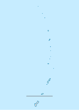 Islas Maug ubicada en Islas Marianas del Norte