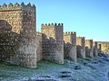 Le mura di Avila in Spagna