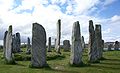 Cromlech del sito megalitico di Callanish .