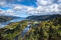 View from Crown Point looking over the Columbia River Gorge