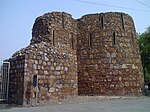Kotla Ferozabad, or Feroz Shah Kotla (with the remaining walls, bastions and gateways and gardens, the old Mosque, and well and all other ruins buildings it contains.
