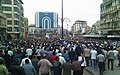 Muhalifler Humus şehrinde gösteri yapıyor