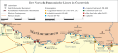 Der Norisch-Pannonische Limes im heutigen Österreich