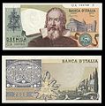 Италия, банкнота 2000 лир, 1973 год