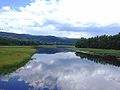 Estuario nel bacino Lipno