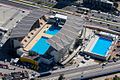 Maria Lenk Aquatic Center, jossa järjestettiin uimahypyt, pääosa vesipallon alkusarjaotteluista ja taitouinti.