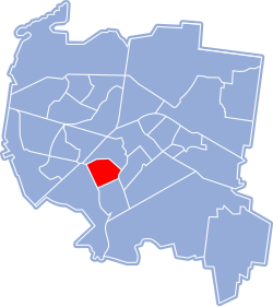 Location of Osiedle Bema within Białystok