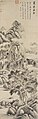《夏木垂陰》，高321.9cm，寬102.3cm，藏於台灣台北國立故宮博物院