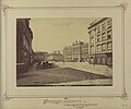 A Gizella tér a Harmincad utca felől, az 1870-es évek végén Klösz György fotóján