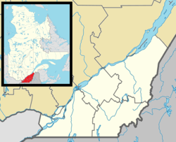 Valcourt is located in Southern Quebec