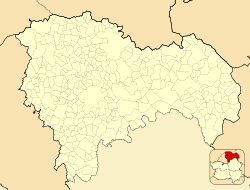 Escopete, Spain is located in Province of Guadalajara