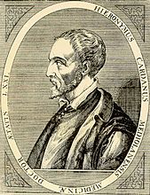 Gerolamo Cardano 1501 - 1576