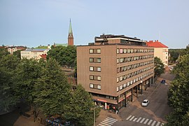 Croisement de Mariankatu et Kaivokatu.