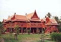 Image 32A group of traditional Thai houses at King Rama II Memorial Park in Amphawa, Samut Songkhram. (from Culture of Thailand)